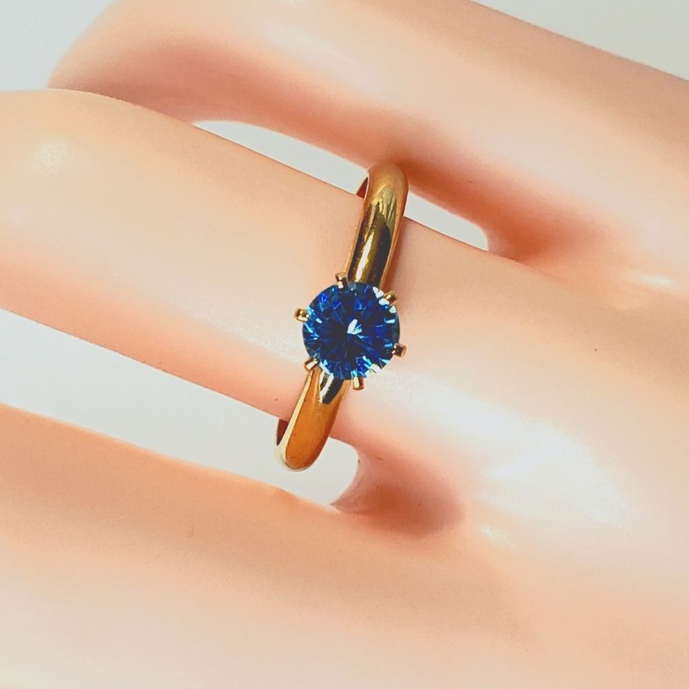 Blue Gemstone Ring iSize 8